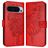 Mobigear Butterfly Google Pixel 9 Pro XL Hoesje Bookcase Portemonnee - Rood