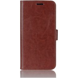 Mobigear Wallet OPPO A91 Hoesje Bookcase Portemonnee - Bruin