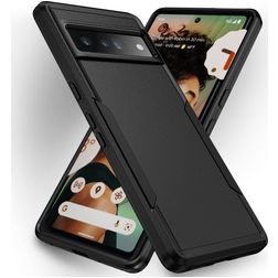 Mobigear Heavy Armor Google Pixel 7 Pro Hoesje Hardcase Backcover Shockproof - Zwart