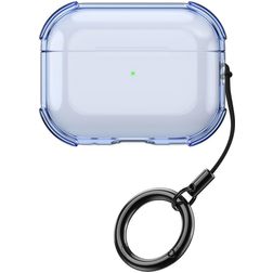 Mobigear Crystal Clip Apple AirPods Pro 3 Hoesje Flexibel TPU - Blauw