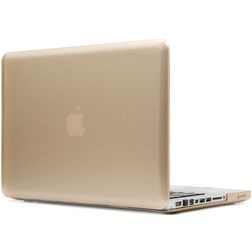 Mobigear Metallic MacBook Pro 15 Inch (2008-2012) Hoes Hardshell Laptopcover MacBook Case - Goud - Model A1286