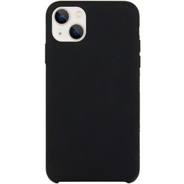 Mobigear Rubber Touch iPhone 15 Siliconen Hoesje Backcover - Zwart Mobigear Rubber Touch iPhone 15 Siliconen Hoesje Backcover - Zwart