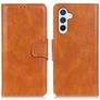 Mobigear Classy Samsung Galaxy A54 Hoesje Bookcase Portemonnee - Cognac