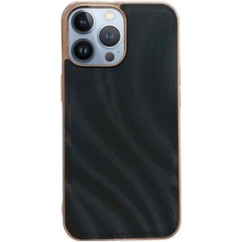 Mobigear Wavy iPhone 14 Pro Max Hoesje Hardcase Backcover - Zwart