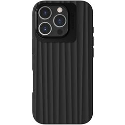 Nudient Bold iPhone 16 Pro MagSafe Hoesje Hardcase Backcover - Zwart