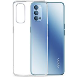 Mobilize Gelly Doorzichtig OPPO Reno 4 5G Hoesje Flexibel TPU Backcover - Transparant