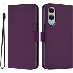 Mobigear Urban Wallet Samsung Galaxy S25 Edge Hoesje Bookcase Portemonnee - Paars