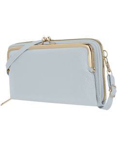 Antonio Fonzo Crossbody Clutch Snap Telefoontasje - Large - Grijs