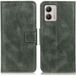 Mobigear Classy Motorola Moto G53 5G Hoesje Bookcase Portemonnee - Groen