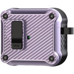 Mobigear Racing Clip Apple AirPods 3 Hardcase Hoesje - Paars