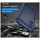 Mobigear Brushed Slim Samsung Galaxy S21 FE Hoesje Flexibel TPU Backcover - Rood