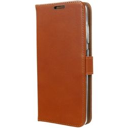 Valenta Classic Samsung Galaxy S20 Plus Hoesje Echt Leer Bookcase Portemonnee - Cognac