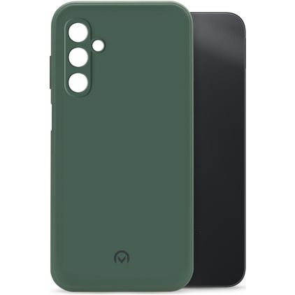 Mobilize Rubber Gelly Samsung Galaxy A14 Hoesje Flexibel TPU Backcover - Matt Green