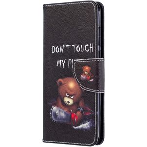 Mobigear Design Huawei P40 Hoesje Bookcase Portemonnee - Do Not Touch