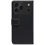 Mobilize Classic Gelly iPhone 17 Pro Hoesje Bookcase Portemonnee - Zwart