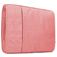 Mobigear Denim Zipper Laptop Sleeve 13 - 14 inch Laptop hoes - Magenta