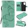 Mobigear Butterfly OPPO A94 5G Hoesje Bookcase Portemonnee - Turquoise