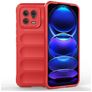 Mobigear Bumpy Xiaomi 13 Hoesje Flexibel TPU Backcover - Rood