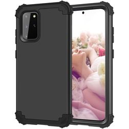 Mobigear Ultra Tough Samsung Galaxy S20 Plus Hoesje Hardcase Backcover Shockproof - Zwart