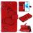 Mobigear Butterfly iPhone 12 Pro Hoesje Bookcase Portemonnee - Rood