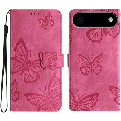 Mobigear Butterfly iPhone Air Hoesje Bookcase Portemonnee - Rood