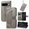 Mobigear Butterfly Google Pixel 8 Pro Hoesje Bookcase Portemonnee - Grijs