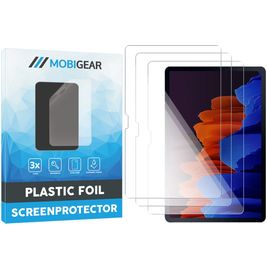 Mobigear Samsung Galaxy Tab S7 Plus Screenprotector Folie - Case Friendly (3-Pack)