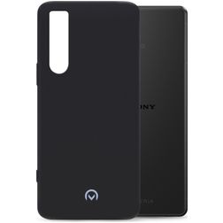 Mobilize Rubber Gelly Sony Xperia 5 IV Hoesje Flexibel TPU Backcover - Matt Black