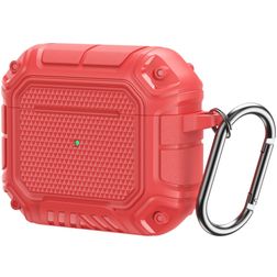 Mobigear Armor Apple AirPods 3 Hoesje Flexibel Siliconen - Rood