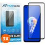 Mobigear Premium ASUS Zenfone 9 Glazen Screenprotector - Case Friendly - Zwart (3-Pack)