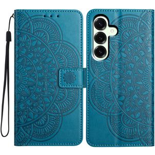 Mobigear Mandala Samsung Galaxy A17 Hoesje Bookcase Portemonnee - Blauw
