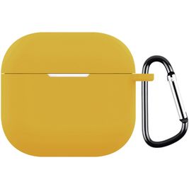 Mobigear Colors Apple AirPods 4 Hoesje Flexibel Siliconen - Geel