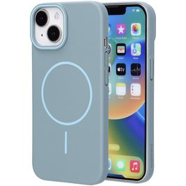 Mobiparts Slim Line iPhone 15 MagSafe Hoesje Hardcase Backcover - Sage Green