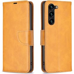 Mobigear Excellent Samsung Galaxy S25 Plus Hoesje Bookcase Portemonnee - Cognac