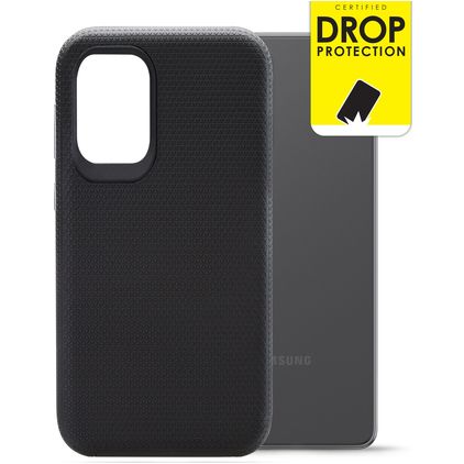 My Style Tough Samsung Galaxy A73 Hoesje Hardcase Backcover Shockproof - Zwart