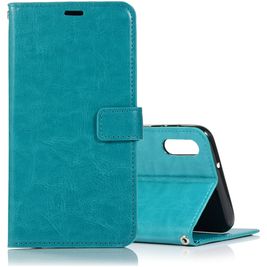 Mobigear Wallet Samsung Galaxy A10 Hoesje Bookcase Portemonnee - Turquoise