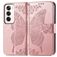 Mobigear Butterfly OPPO Reno 12 Pro Hoesje Bookcase Portemonnee - Roségoud