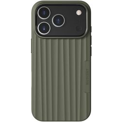 Nudient Bold iPhone 18 Pro MagSafe Hoesje Hardcase Backcover - Olive Green