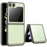 Mobigear Crystal Samsung Galaxy Z Flip 5 Hoesje Hardcase Backcover - Transparant / Grijs