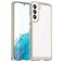 Mobigear Crystal Samsung Galaxy S23 Ultra Hoesje Hardcase Backcover - Transparant / Grijs