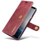 Mobigear Snap Button Samsung Galaxy Note 9 Hoesje Uitneembare 2in1 Bookcase Portemonnee - Rood