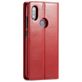Caseme 003 Xiaomi Redmi 6 Pro Hoesje Bookcase Portemonnee - Rood