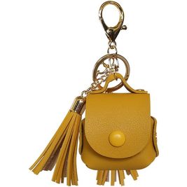 Mobigear Tassels Apple AirPods 1 Hoesje - Geel