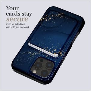 MIO Pasjeshouder - 3 Pasjes - MagSafe Compatible - Midnight Sparkle