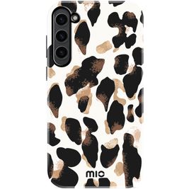 MIO Samsung Galaxy S23 MagSafe Hoesje Hardcase Backcover - Leopard