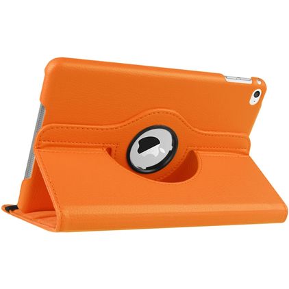 Mobigear DuoStand iPad Mini 4 (2015) Hoes Draaibare Bookcase - Oranje