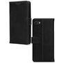 Mobilize Wallet iPhone SE (2022) Hoesje Echt Leer Bookcase Portemonnee - Zwart