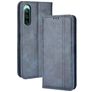 Mobigear Sensation Sony Xperia 10 IV Hoesje Bookcase Portemonnee - Blauw