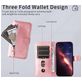 Mobigear Zipper iPhone Air Hoesje Bookcase Portemonnee - Roségoud