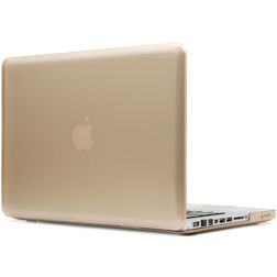 Mobigear Metallic MacBook Pro 13 Inch (2012-2015) Hoes Hardshell Laptopcover MacBook Case - Goud - Model A1425 / A1502